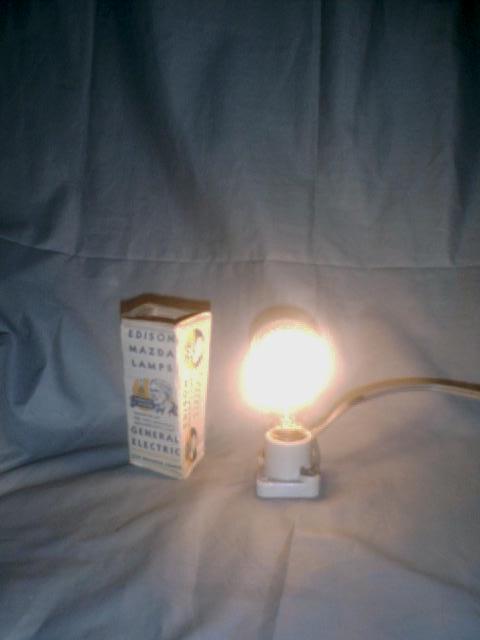 Edison Bulb or Mazda Lamp