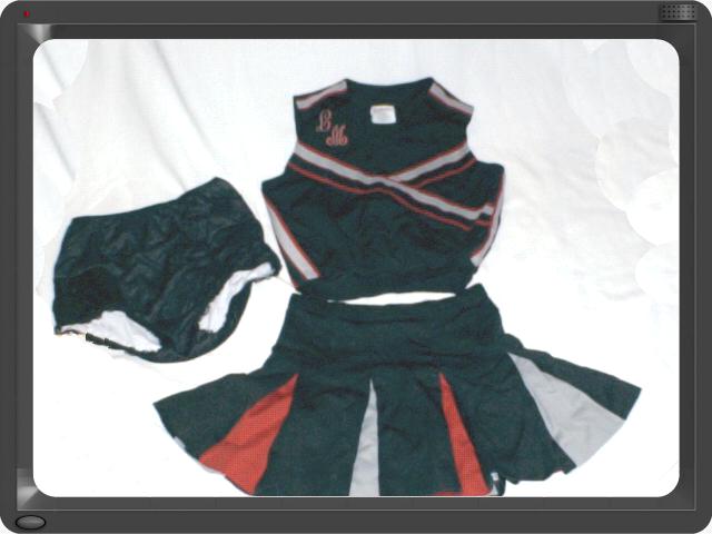 Adult Med Cheerleader Uniform-Panties