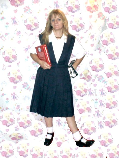 Adult XLg School Girl Uniform