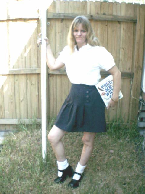 Adult Sm School Girl Uniform