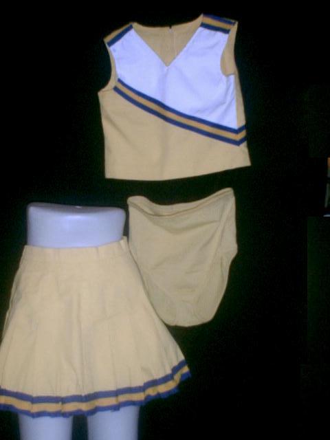 Adult Med-Lg Cheerleader Uniform-Panties